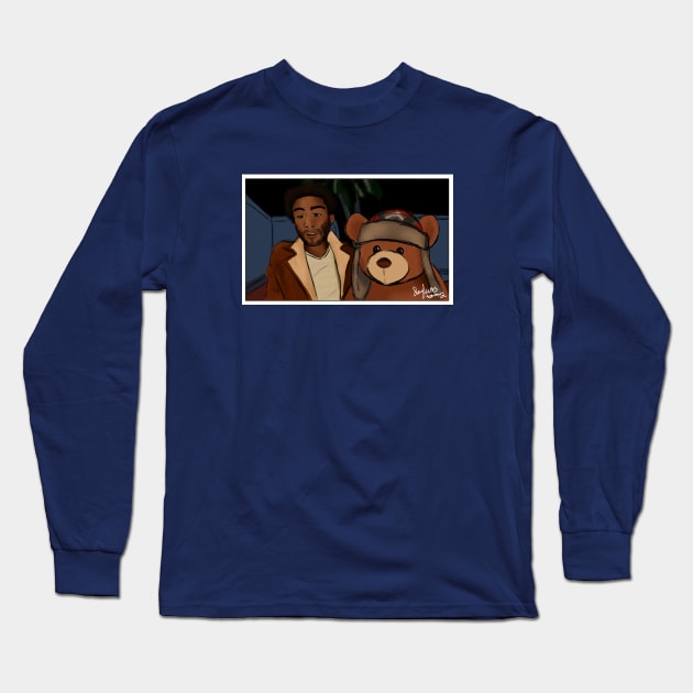 3005 Gambino Long Sleeve T-Shirt by SeaglassSorcery